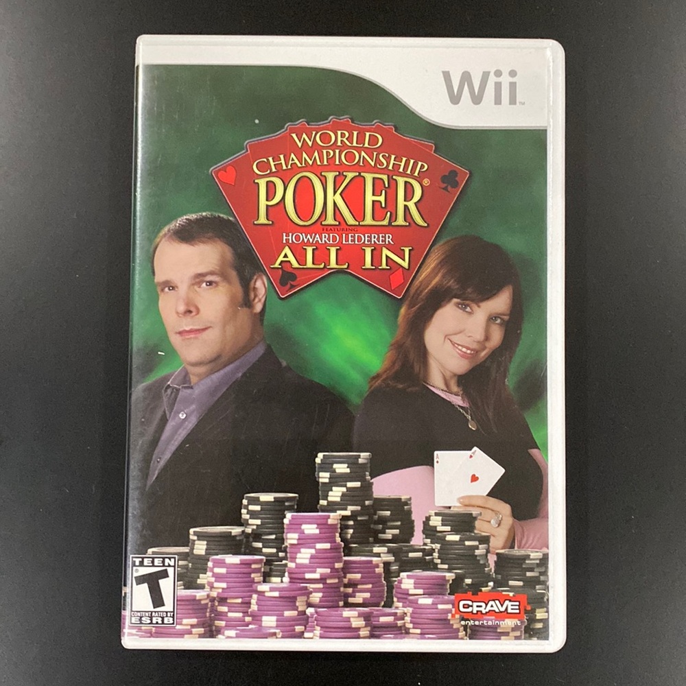 World Championship Poker - Nintendo Wii Game